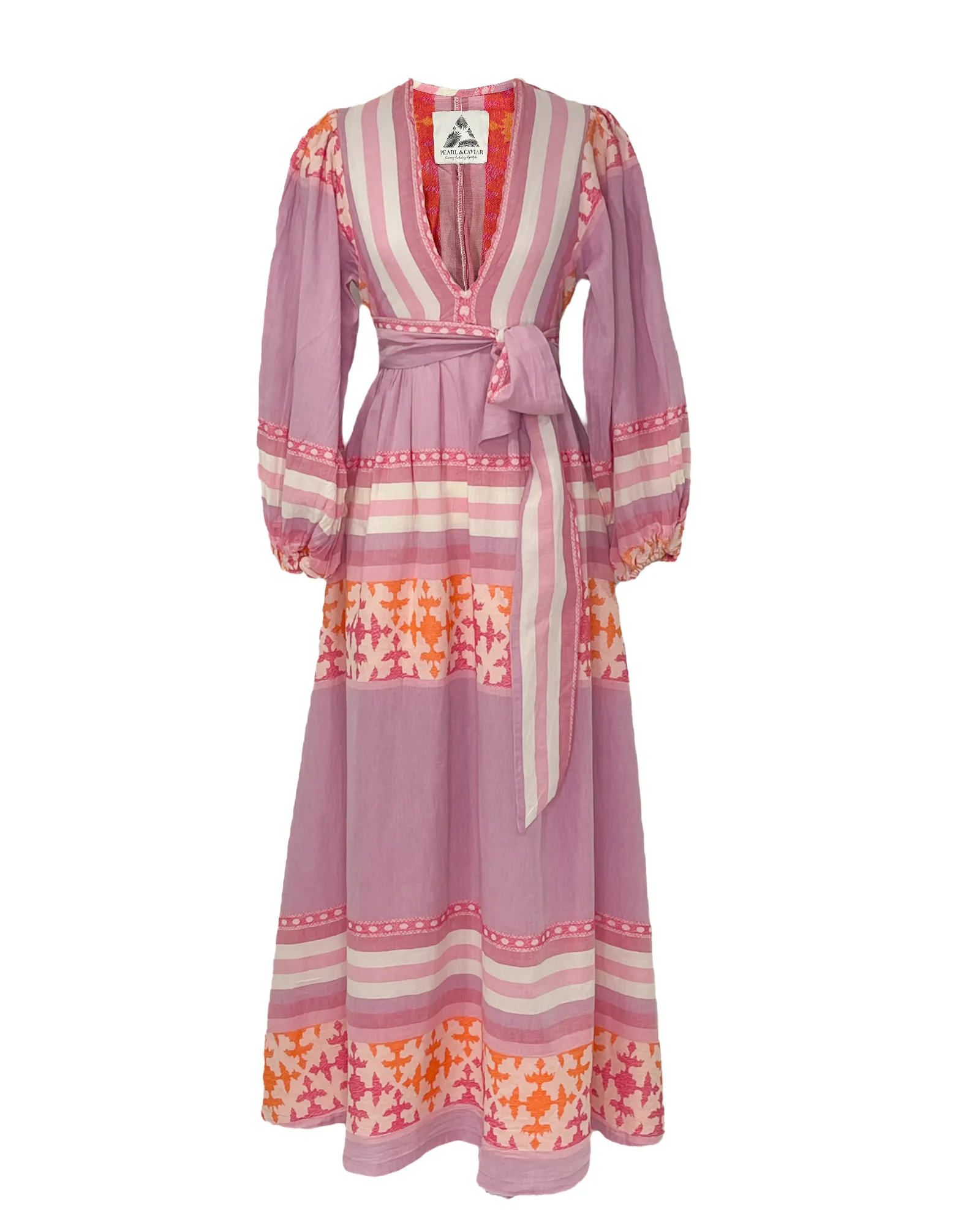 Zakar Maxi Dress - Pink 1168